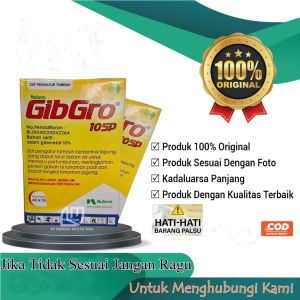 Pupuk ZPT Gibgro 10 SP Pertumbuhan 1 Gram/Sachet
