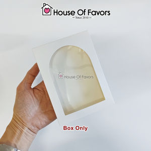 50pcs 11x15x1.5cm Kotak Doorgift Yasin Dan Tasbih Berqualiti (PVC Window) Kotak Buku Yassin Box A6