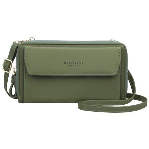 BAELLERRY Tas HP Wanita Dompet HP Selempang Wanita Dompet Panjang Baellerry Wanita Import Tas Multifungsi Murah Tas Fashion Wanita Kekinian