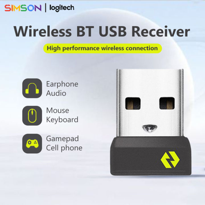 Logitech wireless mouse receiver Bolt receiver external USB computer wireless keyboard and mouse