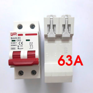 Át 1 chiều cb dc 1000V DC bảo vệ quá tải cho pin năng lượng mặt trời LWR 20A/25A/32A/40A/63A-CB DC- CẦU DAO DC - APTOMAT DC