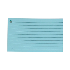 Flash Cards Lined Index Cards Study Cards with Binding Rings Revisions Cards Blank Note Cards for Vocabulary Learning