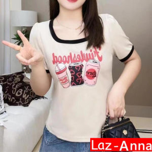 เสื้อครอป เสื้อยืด เสื้อยืดแขนสั้นของผู้หญิงเซ็กซี่ย้อนยุคเอวสูงเสื้อครอปเสื้อยืดสั้น