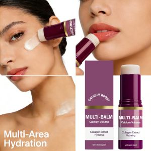 new Calcium Multi Balm Stick Collagen Hydrating Glow Face Neck Moisturizer Portable Skin Care Stick For Women Daily Hydration Use hot