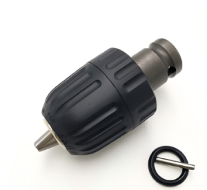 Đầu kẹp khoan tự khóa/Đầu kẹp khoan tự siết/Đầu kẹp tự động/Dầu chuyển đổi cho cờ lê điện/Dầu chuyển đổi cờ lê điện/Bộ chuyển đổi tay vặn lực sang bắt vít- Khớp Nối Khí Nén/Điện - Chất Liệu Thép Hợp Kim Cr-V Chịu Lực Cao - Dụng Cụ Sửa Chữa Ô Tô Xe Máy