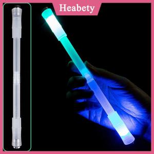 Heabety Chống trượt thoải mái quay bút flash xoay chơi game Gel bút vui xoay bút với đèn flash LED