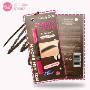Cathy Doll B2G Eyebrow Pencil 0.16g 02 Ash Brown