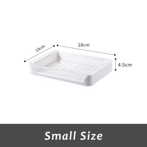 JustLiving 1/2/3 Layer Multipurpose Stackable Cup Dish Drainer Storage Organizer Steamboat Food Tray Drying Holder Rack Multi-layer Stackable Hotpot Dish Rack Glass Cup Desktop Storage and Organisation Shelf