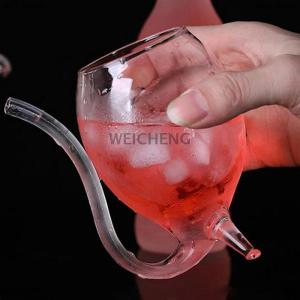 [COD] WEICHENG Rượu Whisky thủy tinh chịu nhiệt mút nước trái cây sữa uống ống rơm Cốc Sáng Tạo ly rượu thủy tinh chất lượng cao cốc thủy tinh