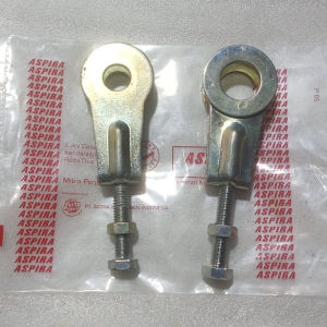 Setelan Rantai KANAN Kiri RX King Lama-New & RXS & DT100-DT 100 Stelan-Anting Rante Lubang-Lobang