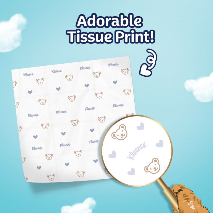 Kleenex%20Teddy%20Soft%203-Ply%20Facial%20Tissues%20Soft%20Box%20-%204%20Packs%20-%20Image%202