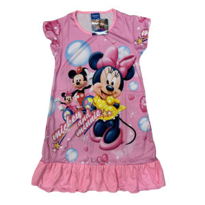 Happy Baby & Kids Character/Minnie Long Dress For Girls Fashion Clothing