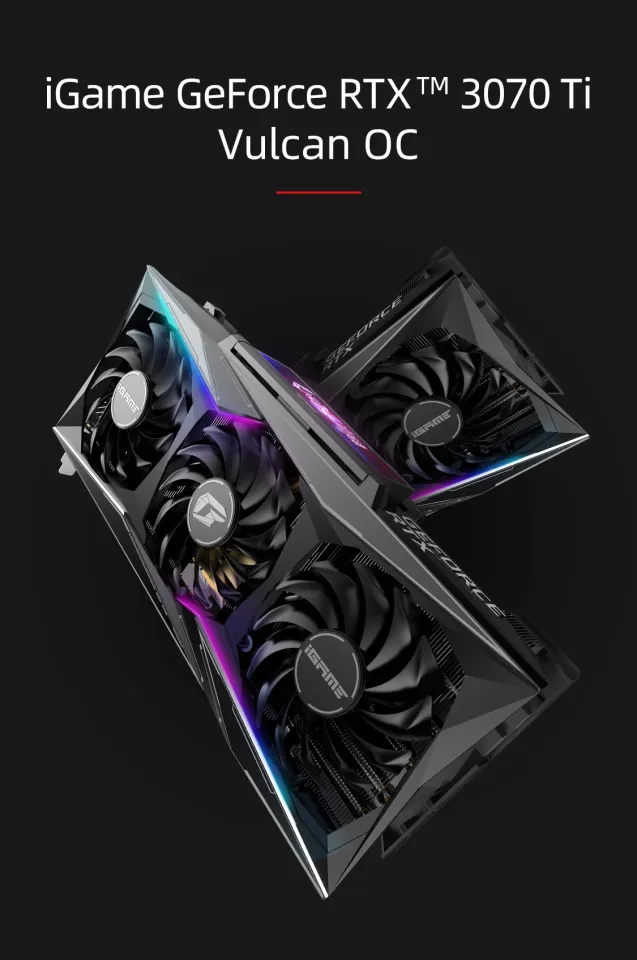 Colorful iGame GeForce RTX 3070 Ti Vulcan OC-V Graphic Card