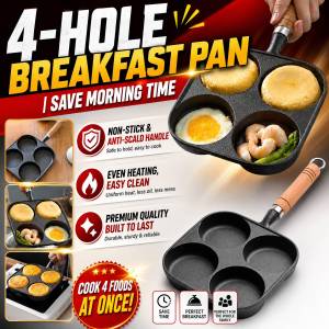 [Only₱179]Double-Sided Sandwich Baking Pans Easy To Clean Breads Crepe Pans High Temperature Resistant Applicable Gas Cooker Kitchen Tools