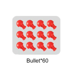 Rabbite Children s toy life card alloy soft bullet gun boy can launch folding pistol 6-12 years old