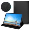 [SG] Case for Samsung Galaxy Tab S10 FE+ S10+ S10 Plus S9 FE Plus S9+ S8+ S8+ S7 FE S7+ 12.4 13.1 inch / Tab S10 Ultra S9 Ultra 14.6 / Tab S10 FE S9 FE 10.9 / Tab S9 S8 S7 11 inch - 360 Degree Rotating Swivel Leather Magnetic Smart Cover Casing. 