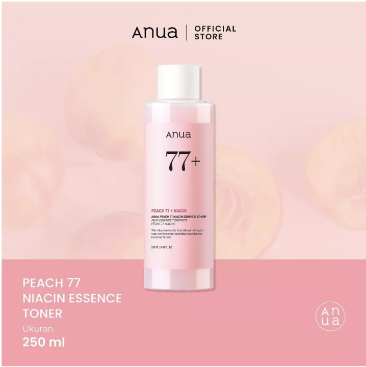 ANUA Peach 77% Niacin Essence Toner - 250mL