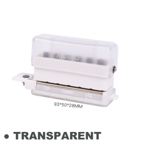 KWT Mini Portable 6-hole Puncher A5/B5/A4 Size 20/26/30 Holes Loose Leaf Binding Comb Ring Binder Stationery