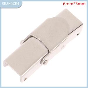 【SHANGZE4】 10 chiếc móc kẹp hàm bằng thép móc cài dây đồng hồ khóa ren kết nối trang sức tự làm