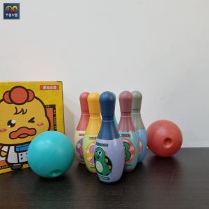 Đồ chơi ném bóng Bowling cho bé rèn luyện Tay Mắt giúp kích thích kỹ năng phán đoán cho bé yêu