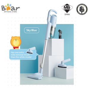 RUMii 🏠 Bear BVC3-WB400 3 in 1 Vacuum Cleaner 400W Home Household Low Noise Mutai-Brush Head Strong Suction
