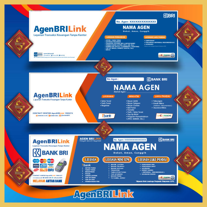 SPANDUK / BANNER | AGEN BRILINK RESMI | Lazada Indonesia