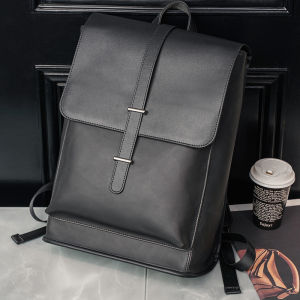 100% Crazy Horse Leather Men Backpacks Fashion Male School Bags Men Travel Bagpacks