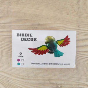 Car decoration Simulation Flying Bird Motorcycle Car Creative Ornament Fun WindPowered Companion
