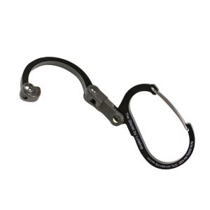 BATFOX Strong Clips Hook Non-Locking 360°Carabiner Climbing Gear Multifunctional Climbing Accessories Carabiner Hybrid Gear Clip Hanging Buckle Rotating Hook Clip