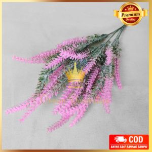 Rumput Campuran Daun Lavender Pamelo/durika pentul Baby Breath Pikok Gypso/Plastik Bedak Rumput liar Baby Breath Pikok Gypsophilia/aksesoris kipas - Daun plastik palsu