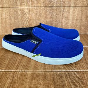113 INT foto real sepatu sandal slop pria sendal selop bustong cowok cowo casual kekinian dewasa