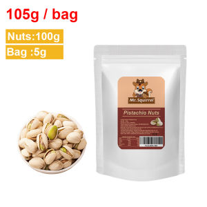 Mr.Squirrel Roasted Pistachio Nuts  200g/400g (Organic Oil-free Salted)  pistachio nuts ready to eat pistachio nut wholesale