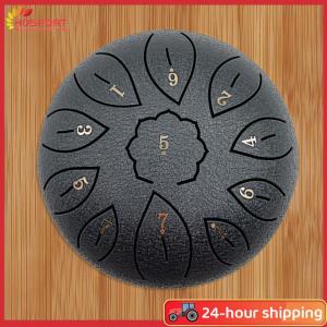 【HOSPORT】6 นิ้ว 11 Tune Percussion เครื่องดนตรีเหล็กกลองสำหรับผู้เริ่มต้น