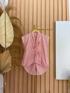 Blaire vest Salur Bahan Katun Salur