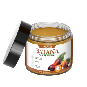【Hot Sale】Hoegoa Batana Oil For Healthy Hair Treatment Oil Natural Promotes Hair Wellness For Men Women Enhances Anti Hair Break Batana Oil For Hair Growth Pure And Natural Batana Oil For Treating Hair Loss Anti-Breakage Hair(120g)