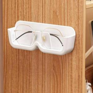 Wall-Mounted Eyeglasses Holder Storage Box Sunglasses Display Rack Space-Saving Bedside Glasses Holder