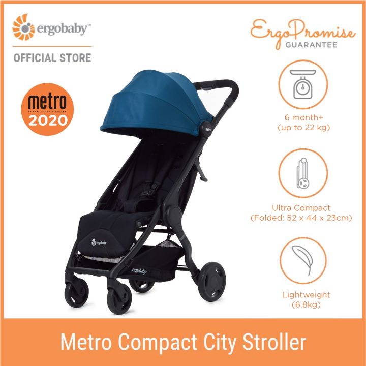 Ergobaby Metro 2020 Ultra Compact Lightweight City Stroller