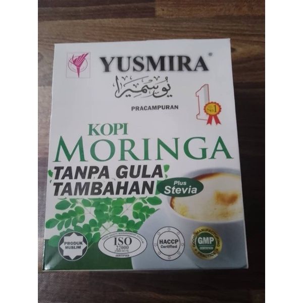 ♨yusmira kopi moringa plus stevia ( tanpa gula tambahan )☁ | Lazada