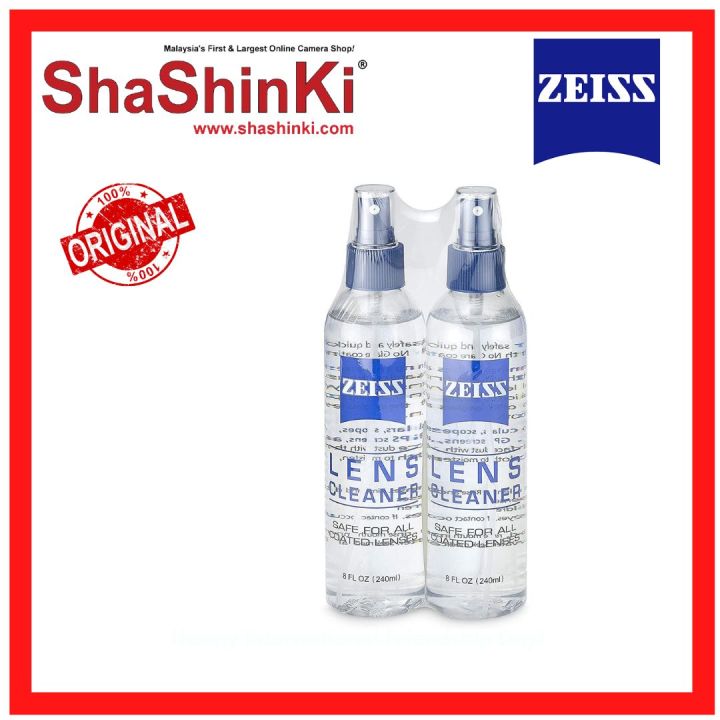 ZEISS Lens Cleaning Solution Kit (8 oz 2 pack) Lazada