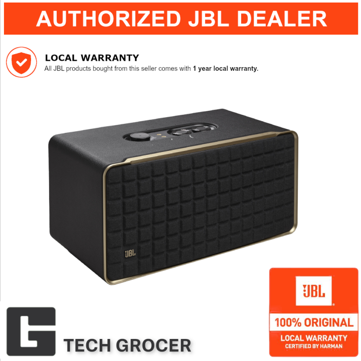 JBL Authentics 500 Wireless Home Speaker with Bluetooth, Voice Control,  and Dolby Atmos, Multi Room Playback, Built in Alexa and Google Assistant 