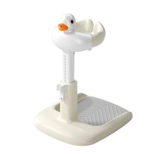 XENMART Anti-Crush Baby Bath Racks Adjustable Height PP Shower Stand  Duck Shaped Bath Support For Toddlers