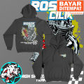 JAKET HOODIE RACING ROSOK CILIK HONDA GANK CB GL HOODIE DISTRO MOTOR HEREX OTOMOTIF PRIA WANITA. 