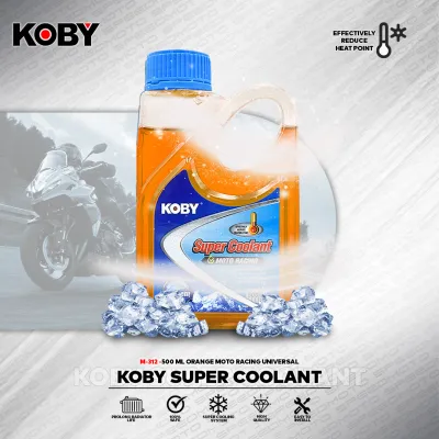 KOBY RADIATOR COOLANT / SUPER COOLANT 500ML MOTO RACING UNIVERSAL FOR MOTORCYCLE