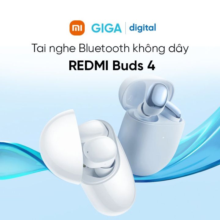 Tai nghe Bluetooth True Wireless Xiaomi Redmi Buds 4 Active Tai Nghe Xiaomi Redmi Buds 4 | Giá cực tốt Tai nghe không dây Xiaomi Redmi Buds 4 | Chính hãng DGW
