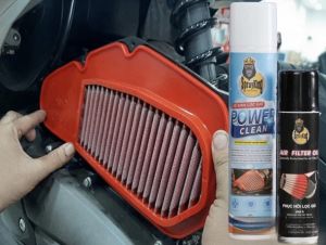 Combo Vệ sinh đa năng Vệ sinh lọc gió thép Sprayking
