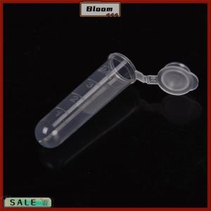 Follow Get New[Bloom Z] 30pcs 5ml พลาสติก centrifuge Lab ทดสอบหลอดขวดตัวอย่างภาชนะที่มีฝา 5ml พลาสติก centrifuge Lab ทดสอบหลอดขวดตัวอย่างภาชนะที่มีฝา30ชิ้น หลอดทดสอบพลาสติกขนาด30pcs 5ml พร้อมหลอด centrifuge CLEAR พร้อม Lip with graduation EP TUBE ใหม่30pc