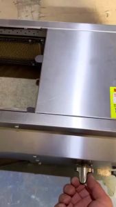 Commercial Heavy Duty eless Infrared Gas Barbecue Grill Stainless Steel Stall BBQ Cooking Machine
