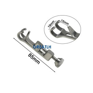 GREATLH Orthopedic Bone Clmap Lambert-Lowman Bone Holding Forceps Stainless Steel Orthopedic Veterinary Instrument
