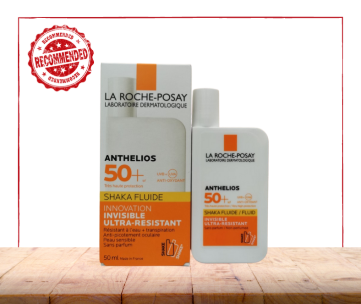 La Roche-Posay Anthelios Shaka Fluid SPF 50+ ลาโรช โพเซย์ แอนเทลิโอส ชา ...