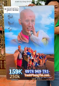 Tranh tráng gương treo tường THÍCH MINH TUỆ 71